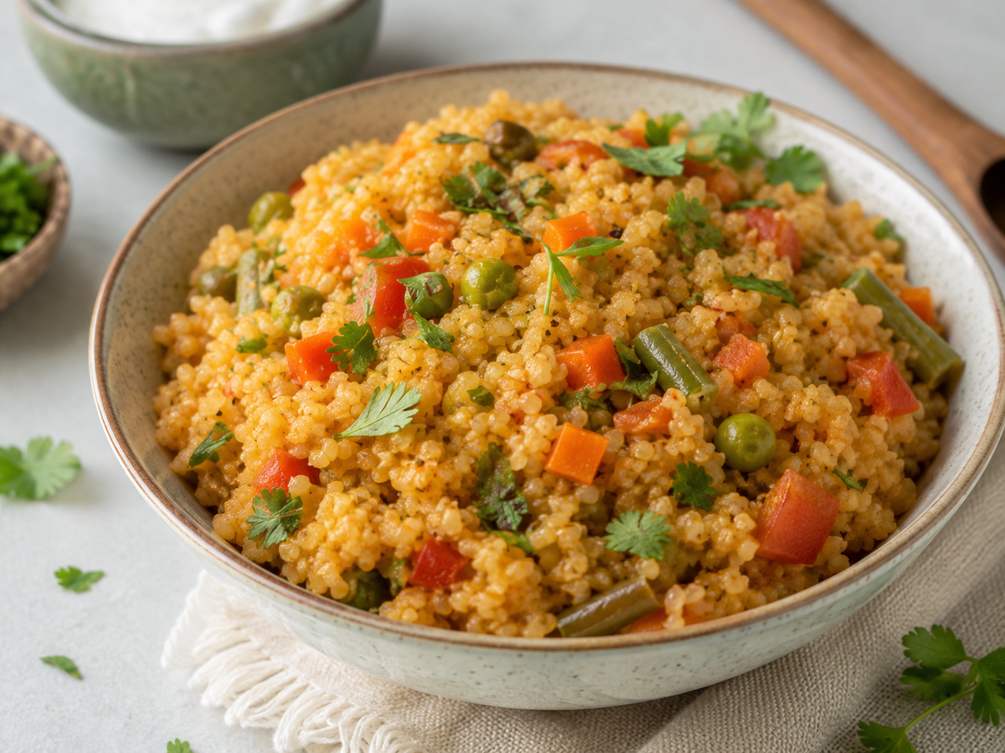 Dalia Khichdi (Savory Cracked Wheat)