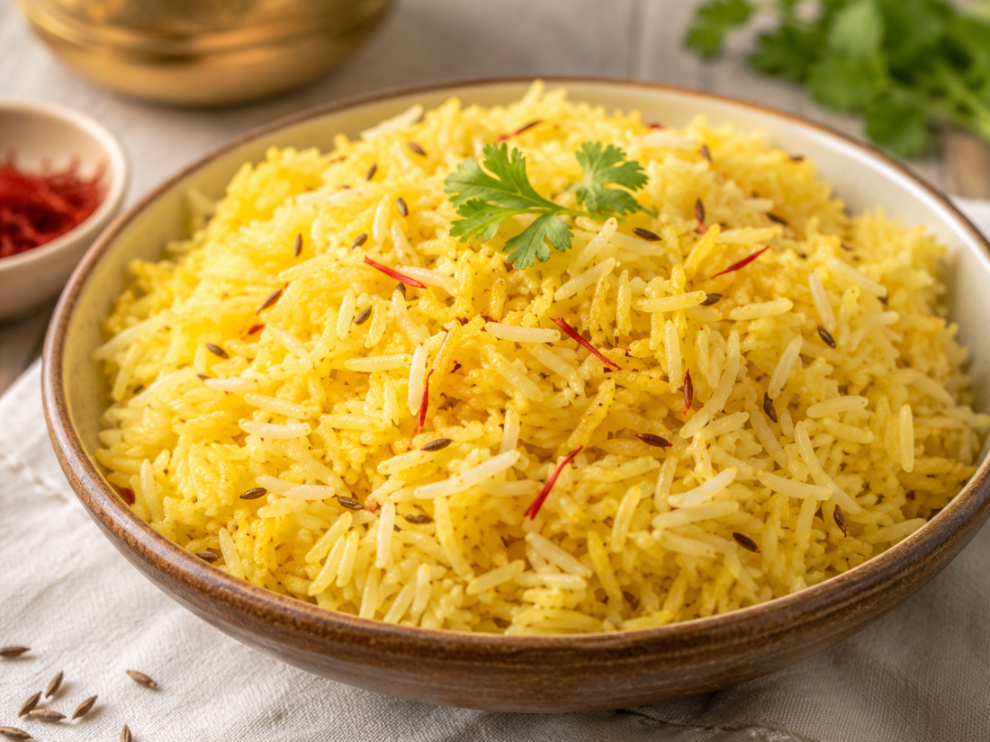 Saffron Jeera Rice