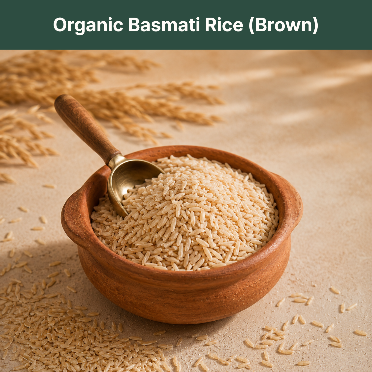 Organic Basmati Rice (Brown)