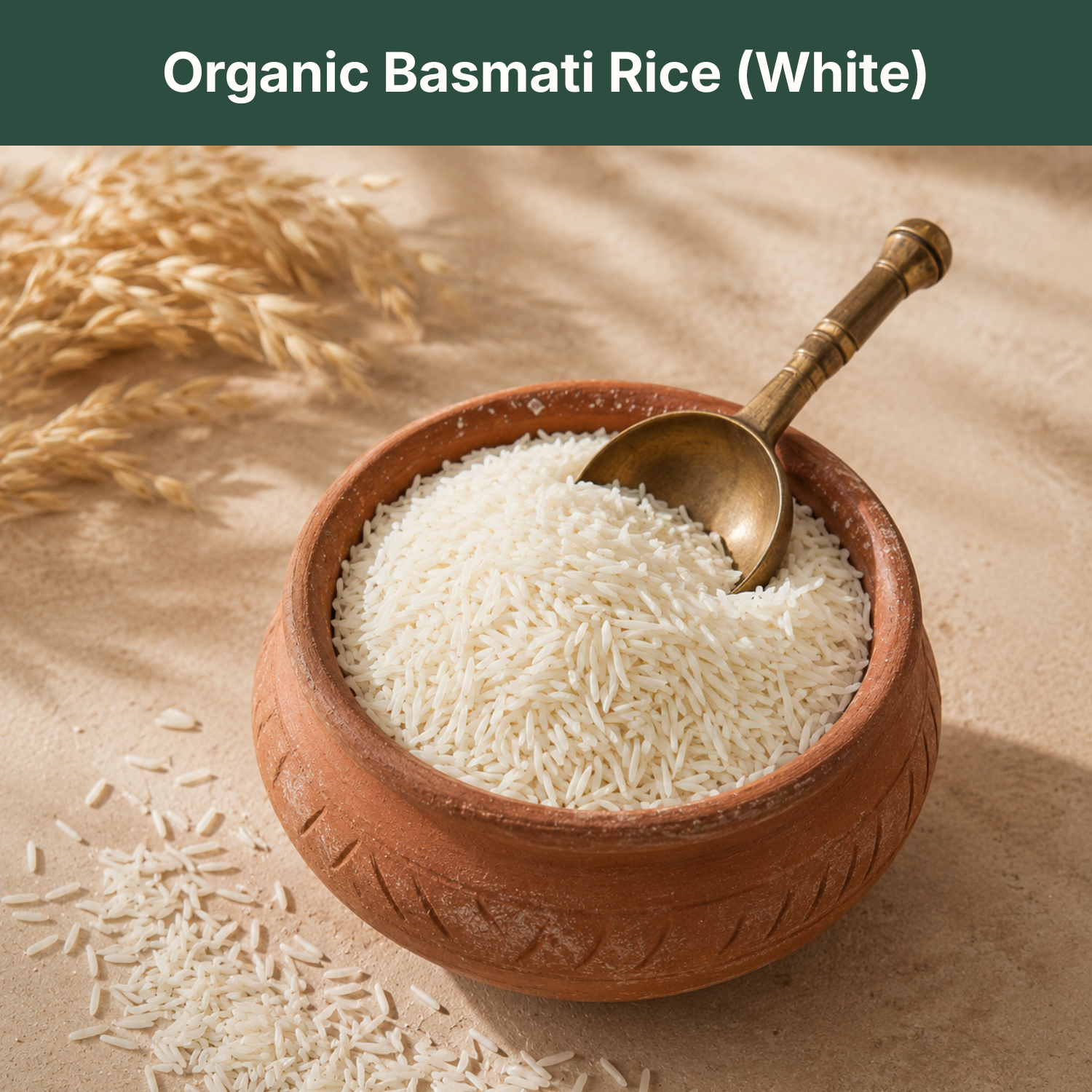 Organic Basmati Rice (White)